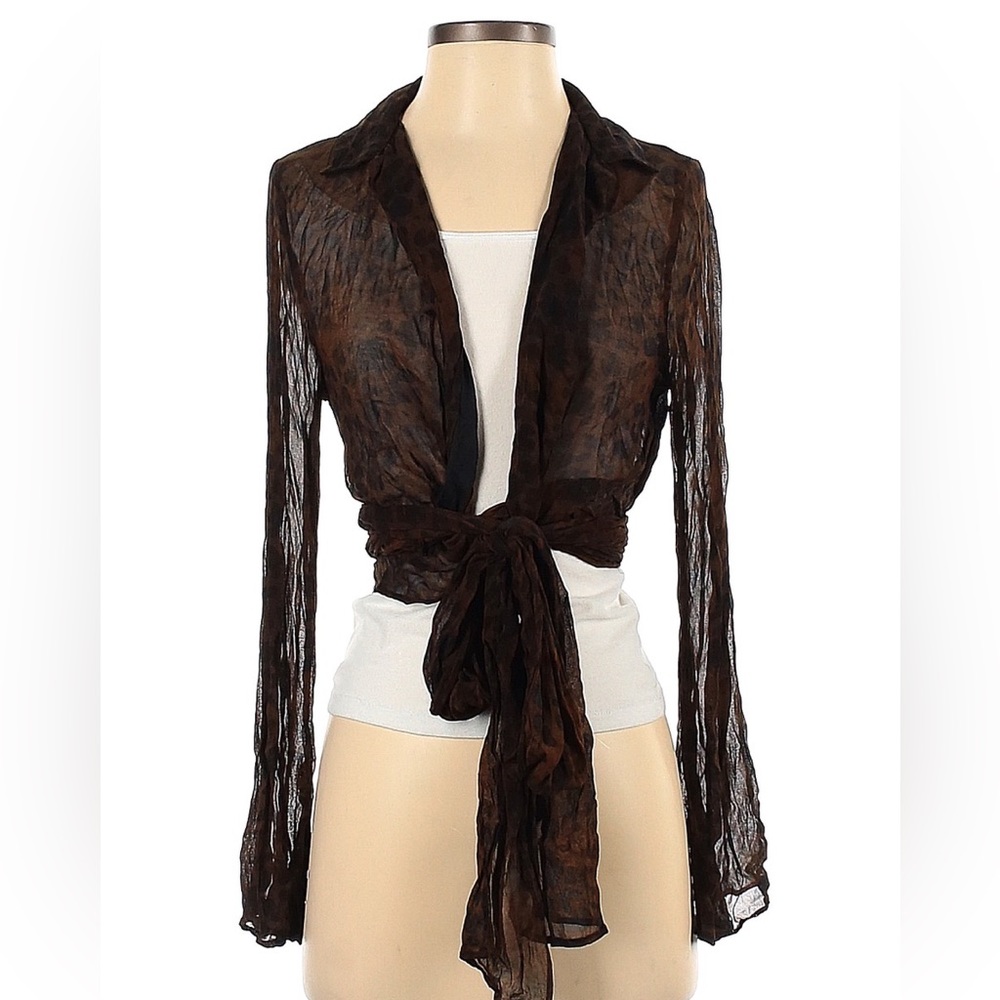 Free People sheer sexy wrap